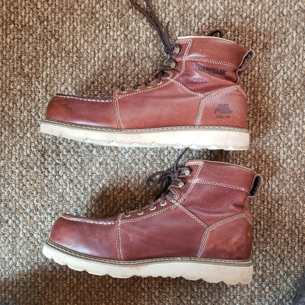 Caterpillar, 12, steel toe